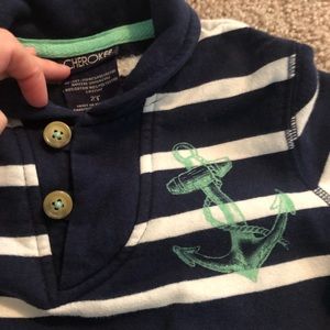 Cherokee Shirts & Tops - Cherokee striped sweatshirt size 2T Cherokee Shirts & Tops - Cherokee striped sweatshirt size 2T